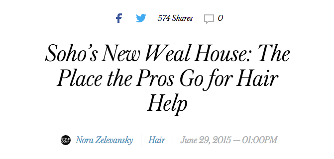 Style.com — Spoke & Weal